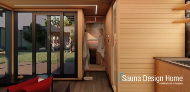 stavba sauny na míru 