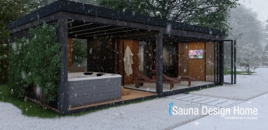4 sezónny sauna domek