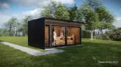 Moderní sauna domeček