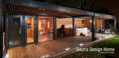 Kombi sauna dům