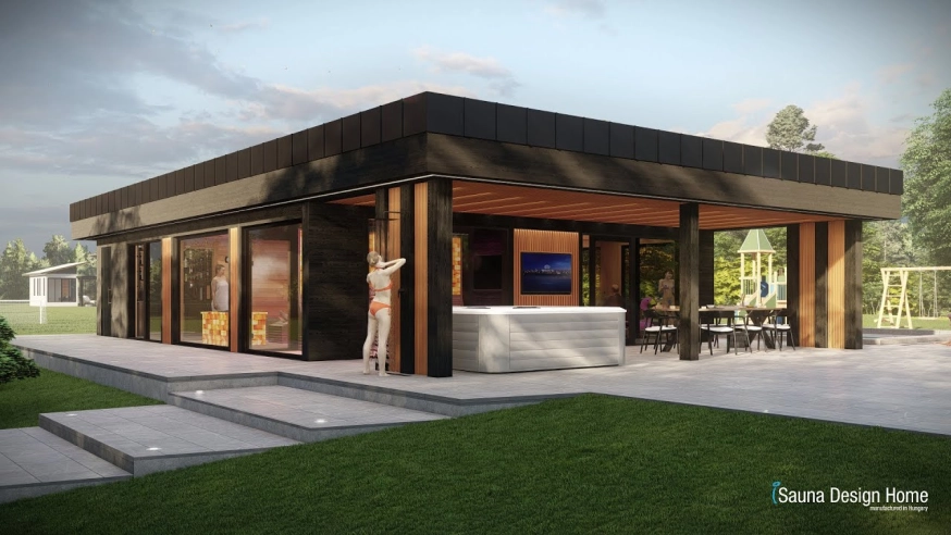 Více než wellness saunový dům prémiový životní pocit