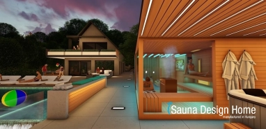 Moderní sauna dům v Praze 