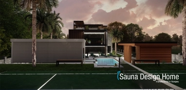 Designová sauna na zakázku