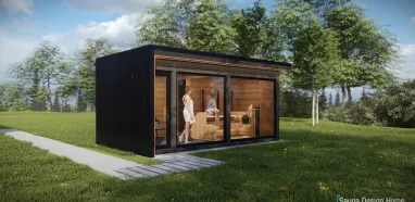 Moderní sauna domeček