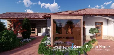 Plánování externí sauny Plánování externí sauny