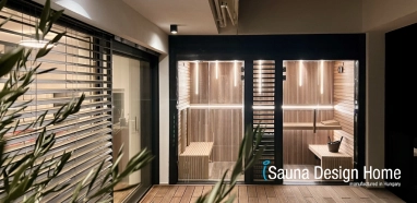 vestavěná sauna vestavěná sauna