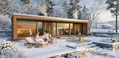 Zimný wellness dom