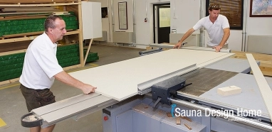 Výroba sauny s TÜV certifikátem