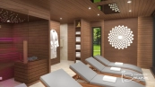Wellness sauna dům hotelu