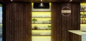 sauna dům louge bar dizaj steny
