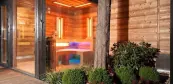Sauna dům do zahrady