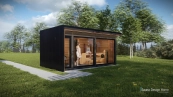 Moderní sauna domeček