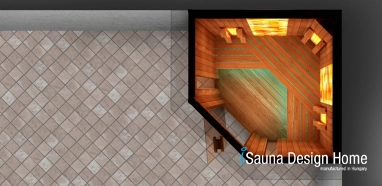 Infra sauna a finská sauna v jedné venkoví sauny