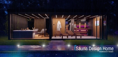 wellness sauna dům na míru