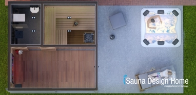 zahradní sauna wellness