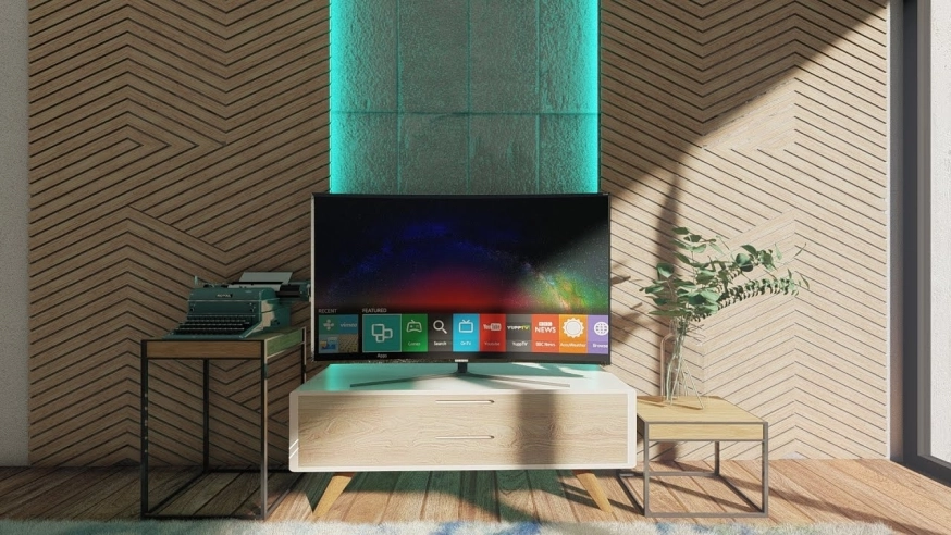 Dom v minimalistickom štýle a moderné drevené obklady na stenu