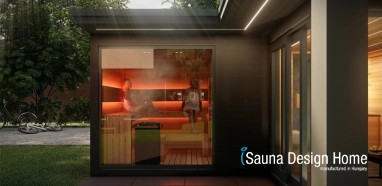 finská sauna do zahrady 