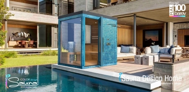 Finská sauna se sprchou