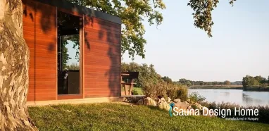 Komfortní saunový dům kombinovaná sauna Komfortní saunový dům kombinovaná sauna
